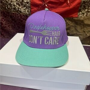 Disney Park’s Ariel Purple and Teal Cap with Fun Slogan